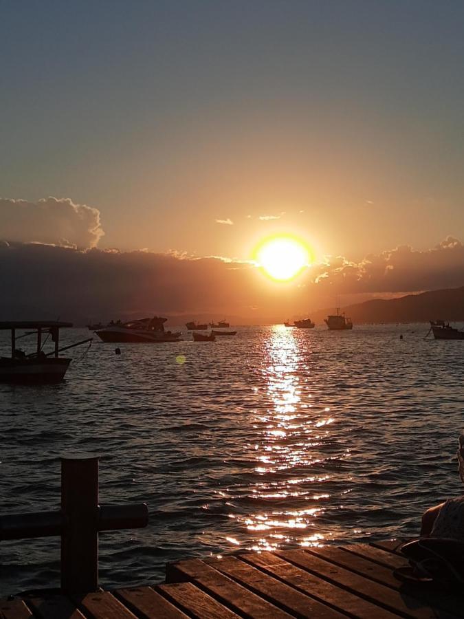 Casa Com Por Do Sol Em Canto Grande - Casa Beira Mar Бомбиньяс Экстерьер фото
