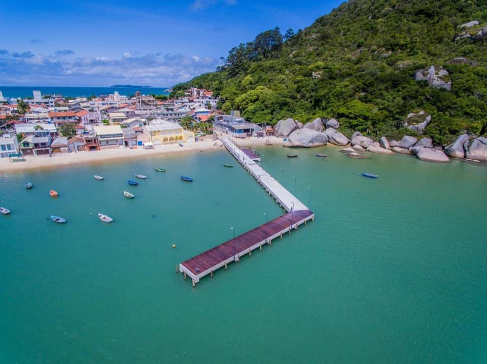 Casa Com Por Do Sol Em Canto Grande - Casa Beira Mar Бомбиньяс Экстерьер фото